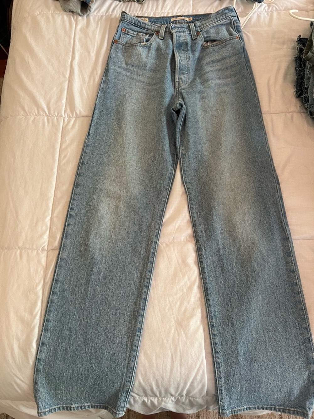 Levi's Light Blue Women's Straight Leg Jeans